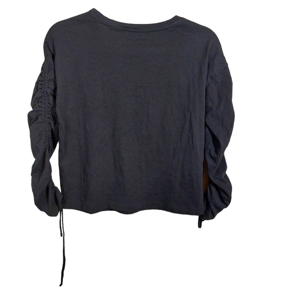 MNG LADIES DRAWSTRING LONG SLEEVE TOP- XS - Picture 2 of 4